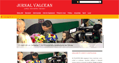 Desktop Screenshot of jurnalvalcean.ro